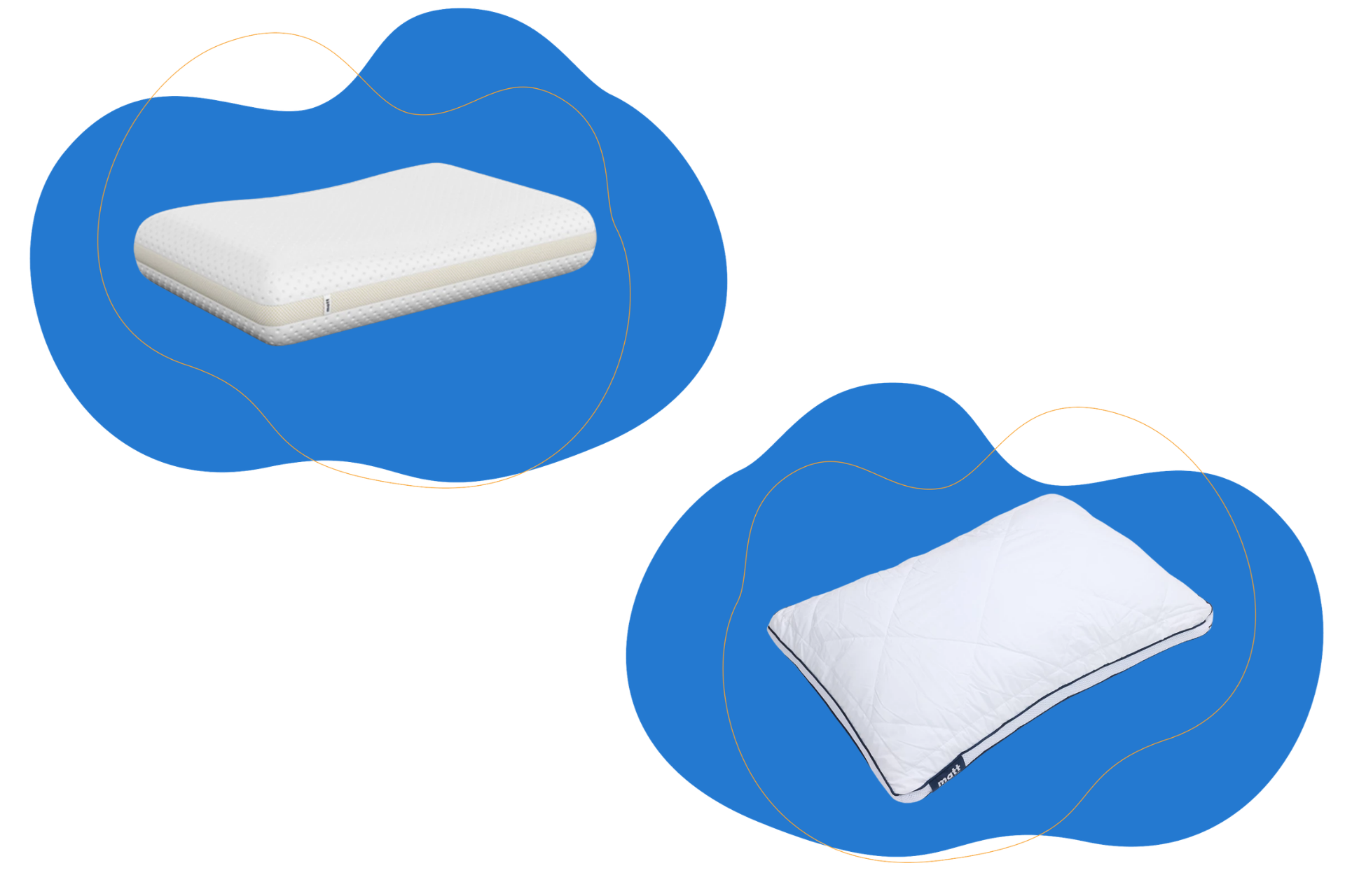 matt sleep kussens